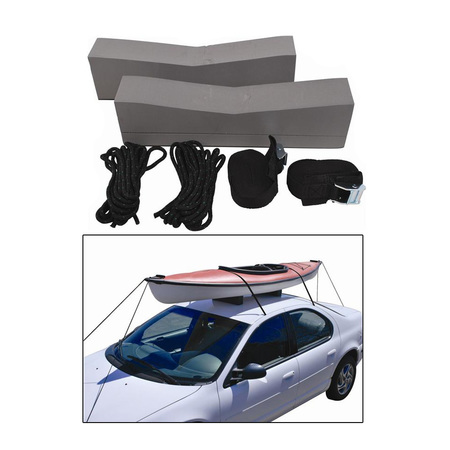 ATTWOOD MARINE Kayak Car-Top Carrier Kit 11438-7